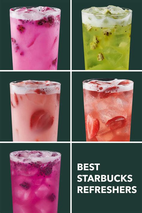 refreshers at starbucks menu.